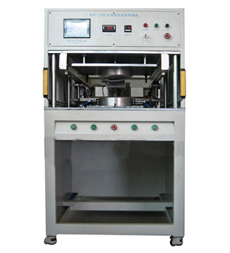 Hot plate welder for balance ring